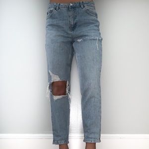 TOP SHOP MOM JEANS